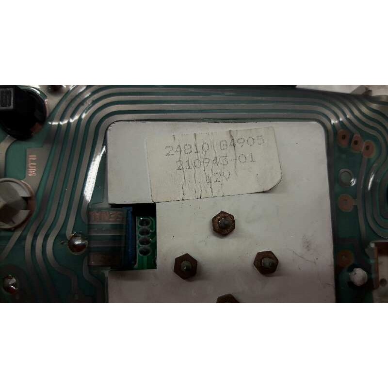 Recambio de cuadro instrumentos para nissan trade 100 caja cerrada, techo elevado referencia OEM IAM 21094301 24810 G4905 - Blanco 4