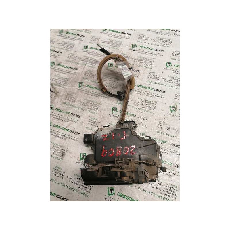 Recambio de cerradura puerta trasera izquierda para seat toledo (1m2) select referencia OEM IAM  6 PINS - Blanco 3
