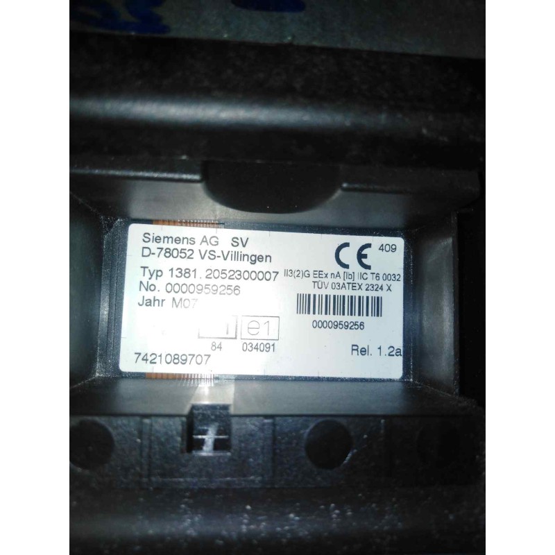 Recambio de tacografo para renault premium route 2006 fas 4x2 larga distancia referencia OEM IAM 13812052300007 0000959256 74210 3