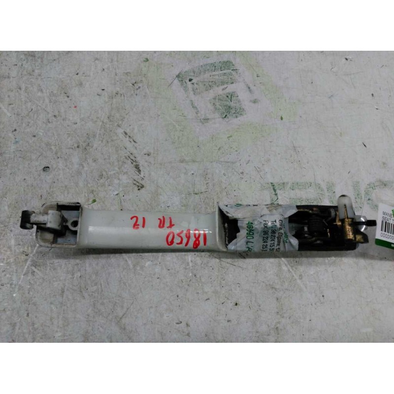 Recambio de maneta exterior trasera izquierda para seat toledo (1l) magnus referencia OEM IAM - Blanco 2