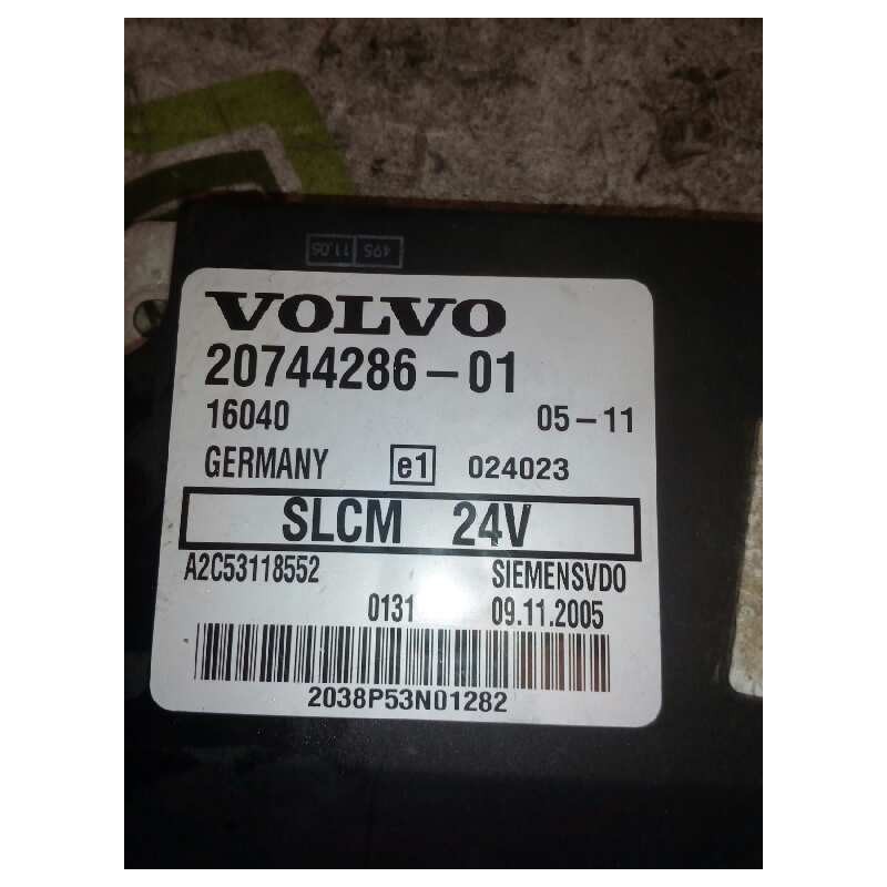 Recambio de modulo electronico para volvo trucks fh 12 fh 12.460 (460cv) referencia OEM IAM 20744286 A2C53118552 - Blanco 2