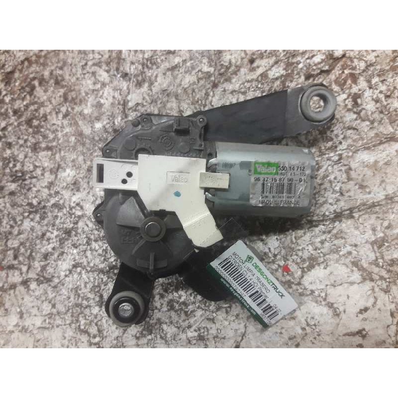 Recambio de motor limpia trasero para citroën c3 1.4 hdi premier referencia OEM IAM 963715878001 53014712 3 PINS - Gris 2