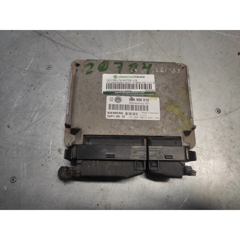 Recambio de centralita motor uce para volkswagen golf iv berlina (1j1) básico referencia OEM IAM 06A906019 5WP439503 