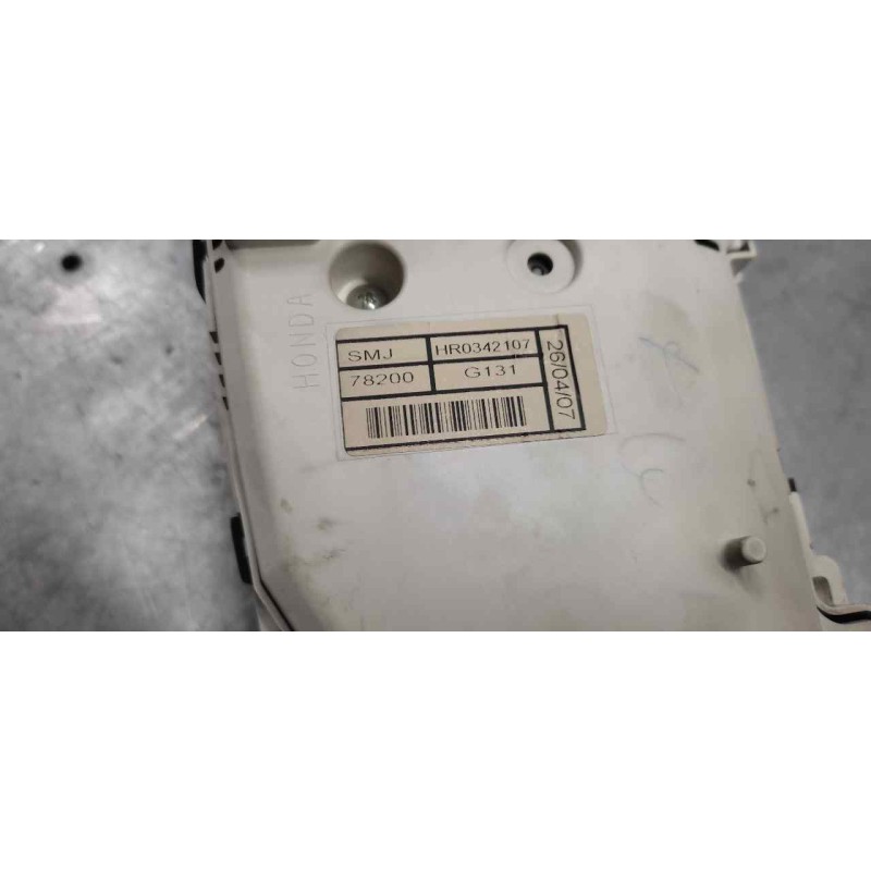 Recambio de cuadro instrumentos para honda civic berlina 5 (fk) 2.2 i-ctdi executive referencia OEM IAM HR0342107 - Negro 4