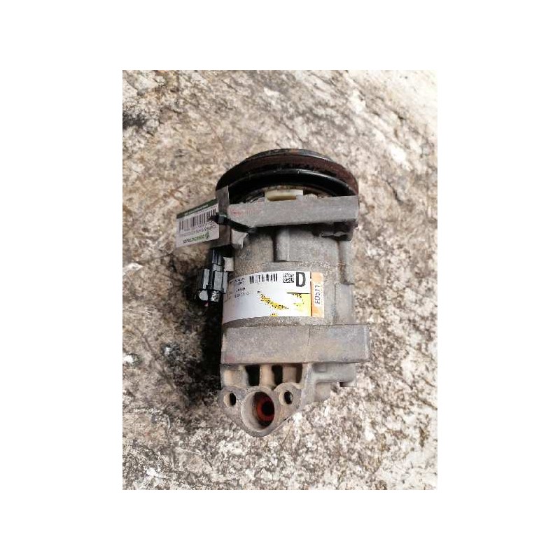 Recambio de compresor aire acondicionado para nissan almera (n16/e) acenta referencia OEM IAM 600BN311 51145010 - Negro 2