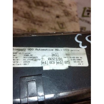 Recambio de cuadro instrumentos para man tg - a 18.xxx 12.4 diesel referencia OEM IAM 81272026152  