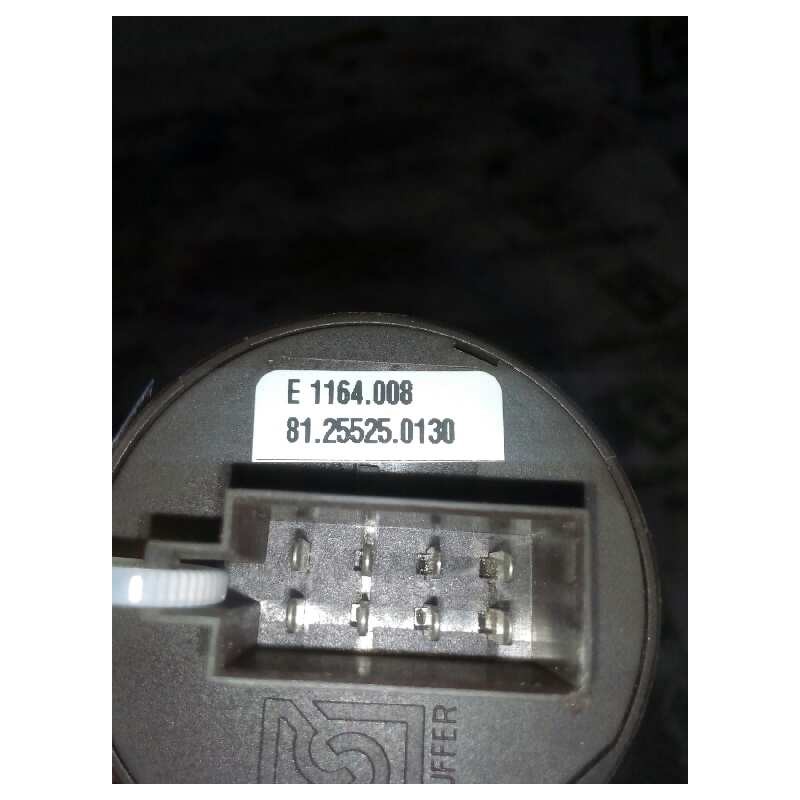 Recambio de mando luces para man tg - a 18.480 12.4 diesel referencia OEM IAM 81255250130 - Negro 2