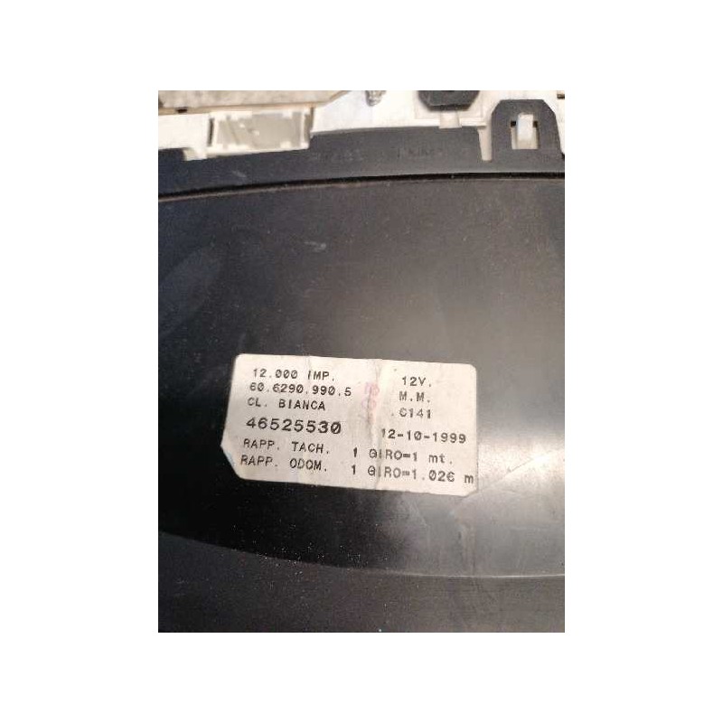Recambio de cuadro instrumentos para fiat bravo (182) 1.9 jtd cat referencia OEM IAM 46525530 6062909905 2