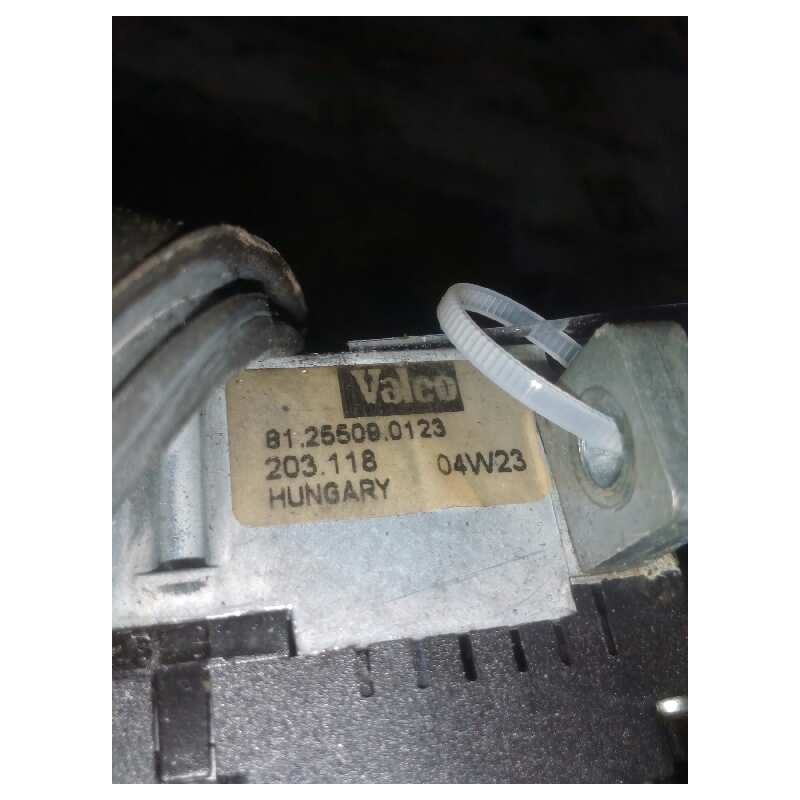 Recambio de mando intermitentes para man tg - a 18.480 12.4 diesel referencia OEM IAM 81255090123 - Negro 2