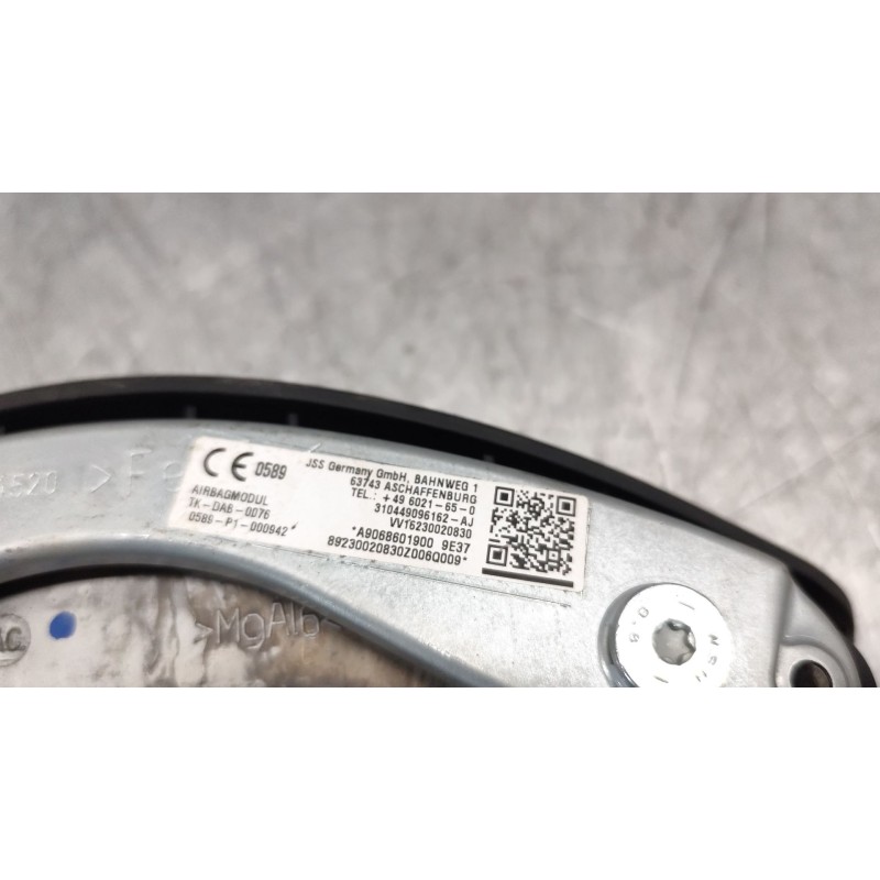 Recambio de airbag delantero izquierdo para mercedes-benz sprinter 5-t furgoneta (b906) 515 cdi (906.653, 906.655, 906.657) refe - Blanco 2