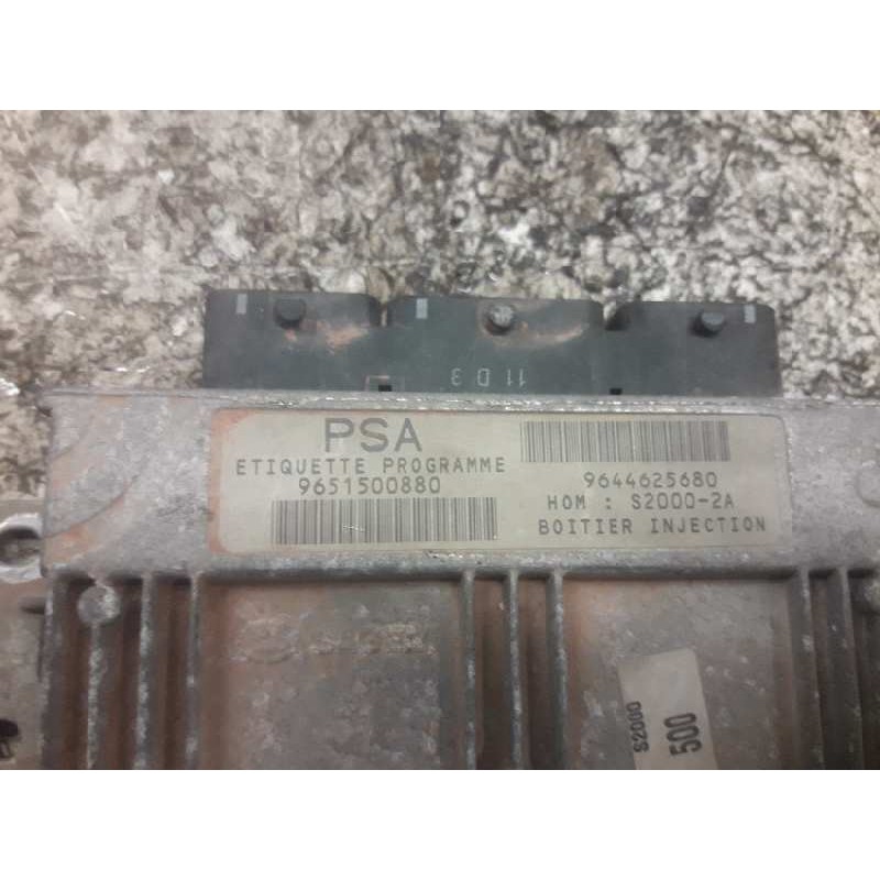 Recambio de centralita motor uce para peugeot 206 berlina xs clim referencia OEM IAM 9651500880 9644625680 S20002A 2