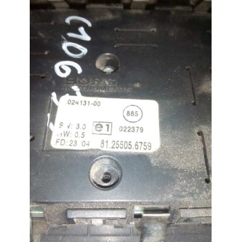 Recambio de mando radio para man tg - a 18.xxx 12.4 diesel referencia OEM IAM 81255056759  