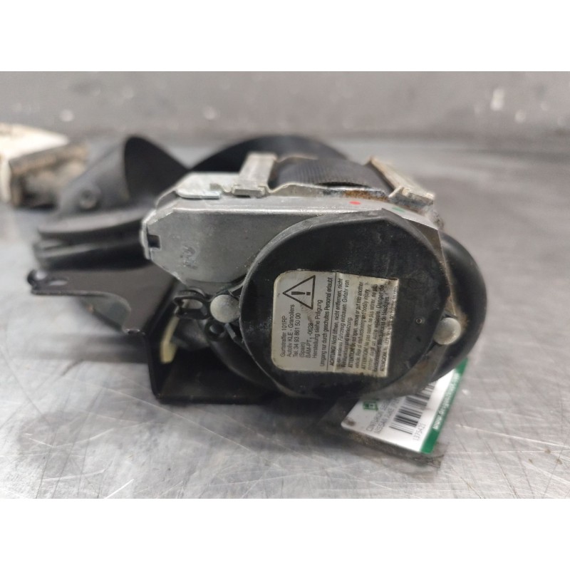 Recambio de cinturon seguridad delantero izquierdo para nissan juke (f15) 1.5 dci referencia OEM IAM - Negro 4