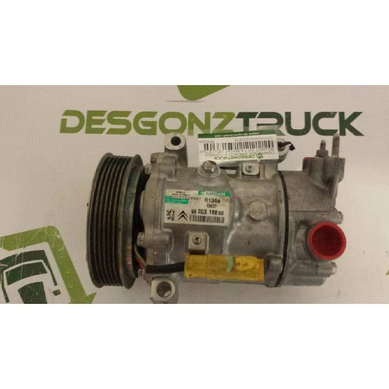 Recambio de compresor aire acondicionado para peugeot 207 1.4 16v cat (kfu / et3j4) referencia OEM IAM SANDEN 9670318880  