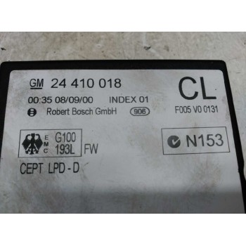 Recambio de modulo electronico para opel astra g berlina club referencia OEM IAM   