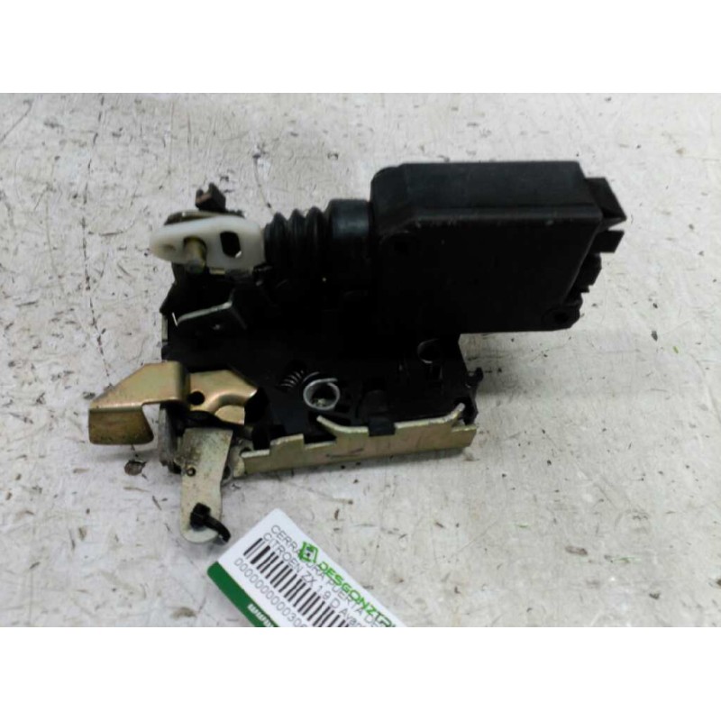 Recambio de cerradura puerta delantera derecha para citroën zx 1.9 d avantage referencia OEM IAM 96056001 - Blanco 3