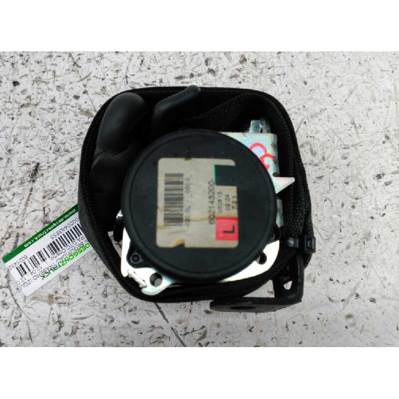 Recambio de cinturon seguridad trasero izquierdo para opel astra gtc cosmo referencia OEM IAM 602143200 - Negro 3