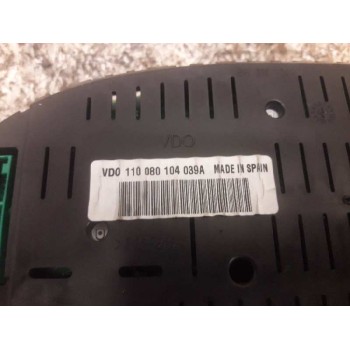 Recambio de cuadro instrumentos para seat ibiza (6l1) fresh referencia OEM IAM 6L0920803 VDO110080104039A SEZ7Z0H3994250