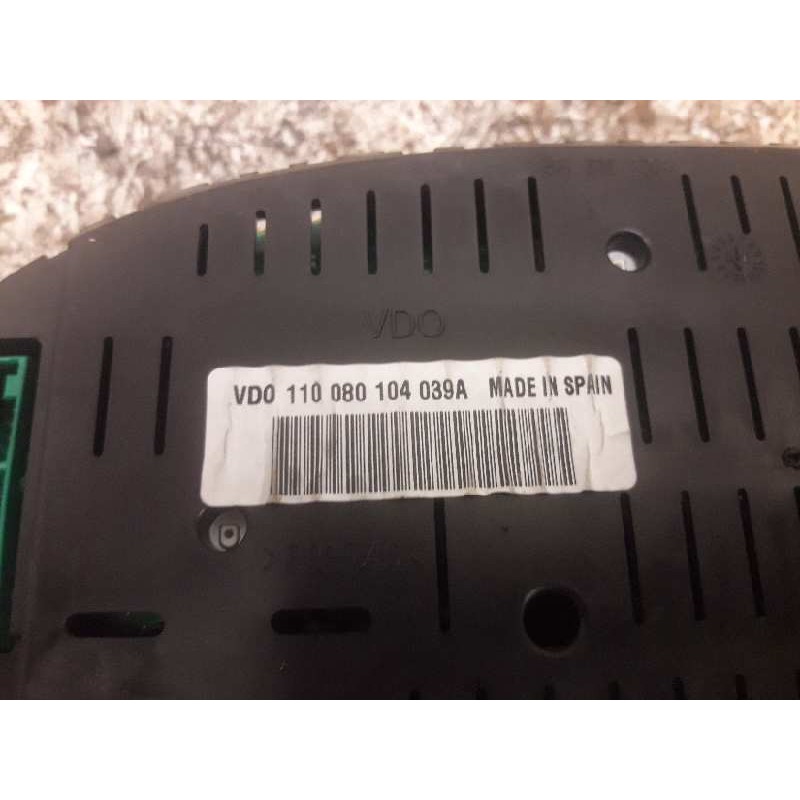 Recambio de cuadro instrumentos para seat ibiza (6l1) fresh referencia OEM IAM 6L0920803 VDO110080104039A SEZ7Z0H3994250 - Azul 3