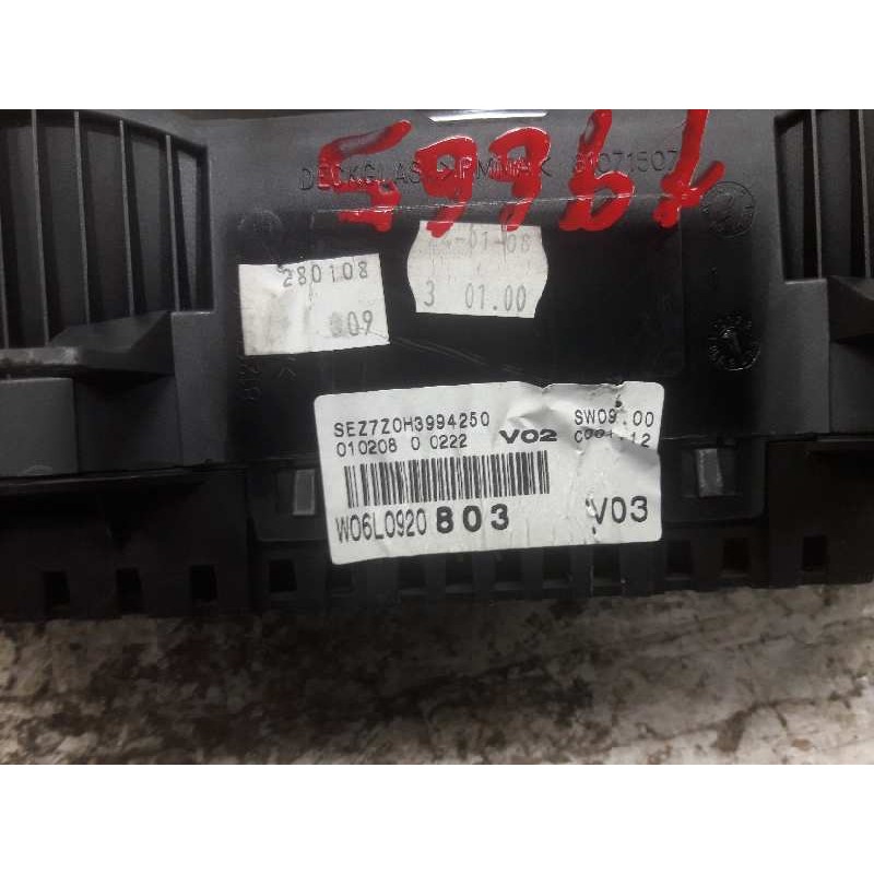 Recambio de cuadro instrumentos para seat ibiza (6l1) fresh referencia OEM IAM 6L0920803 VDO110080104039A SEZ7Z0H3994250 - Azul 4