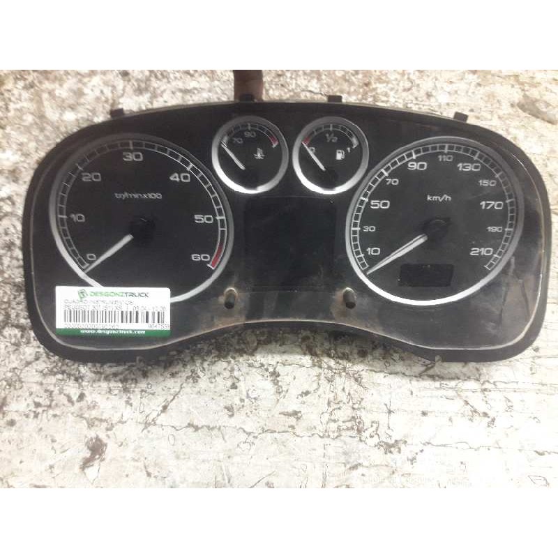 Recambio de cuadro instrumentos para peugeot 307 (s1) xs referencia OEM IAM 9647538480A 216747776 NS5058389A 2