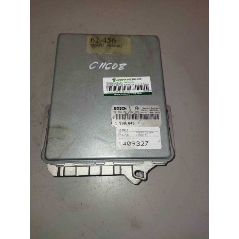Recambio de modulo electronico para scania serie 4 (p/r 124 l) 11.7 diesel referencia OEM IAM 1398849 0281001322 