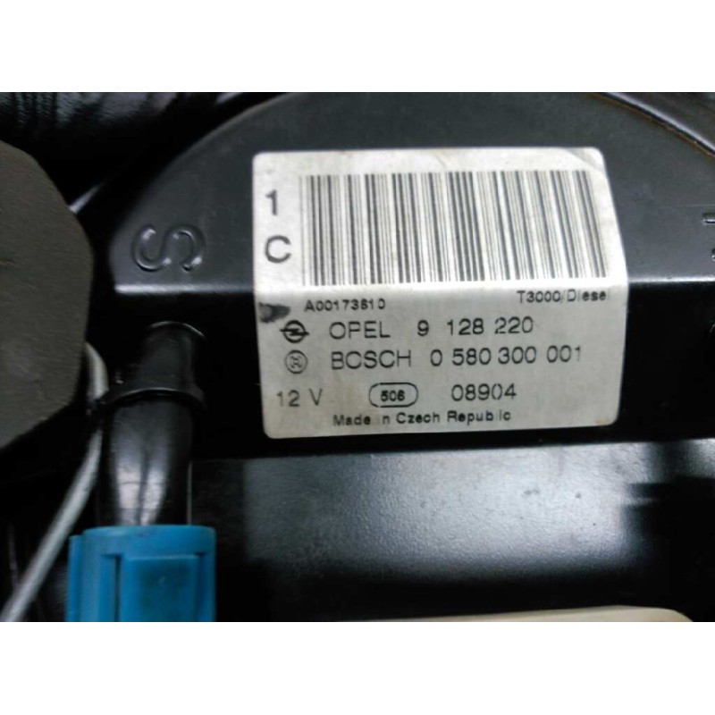 Recambio de aforador para opel astra g berlina club referencia OEM IAM 9128220 0580300001 4