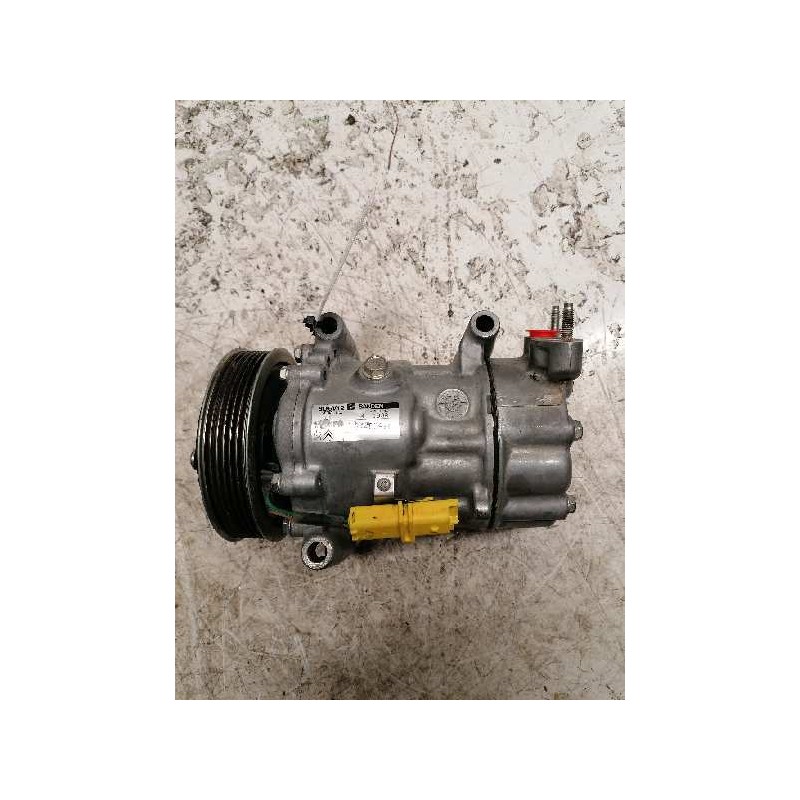 Recambio de compresor aire acondicionado para peugeot bipper básico referencia OEM IAM 9684480480 SD6V12 - Blanco 2