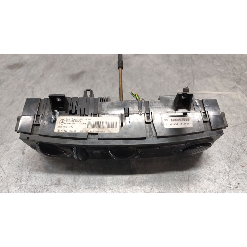 Recambio de mando calefaccion / aire acondicionado para mercedes-benz sprinter 5-t furgoneta (b906) 515 cdi (906.653, 906.655, 9 - Blanco 4