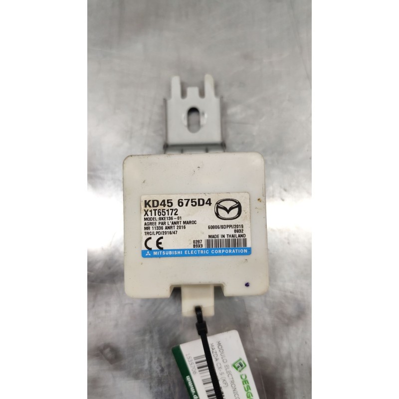 Recambio de modulo electronico para mazda cx-5 (kf) 2.2 d referencia OEM IAM KD45675D4  