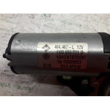 Recambio de motor limpia trasero para volkswagen polo berlina (6n2) trendline referencia OEM IAM 6X0955711D  