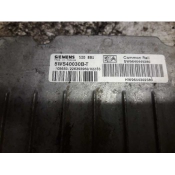 Recambio de centralita motor uce para peugeot 307 (s1) xs referencia OEM IAM 9646449280 9644302380 5WS40030BT