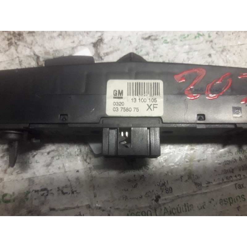 Recambio de warning para opel astra gtc cosmo referencia OEM IAM 13100105 03758075 16 PINS - Negro 3