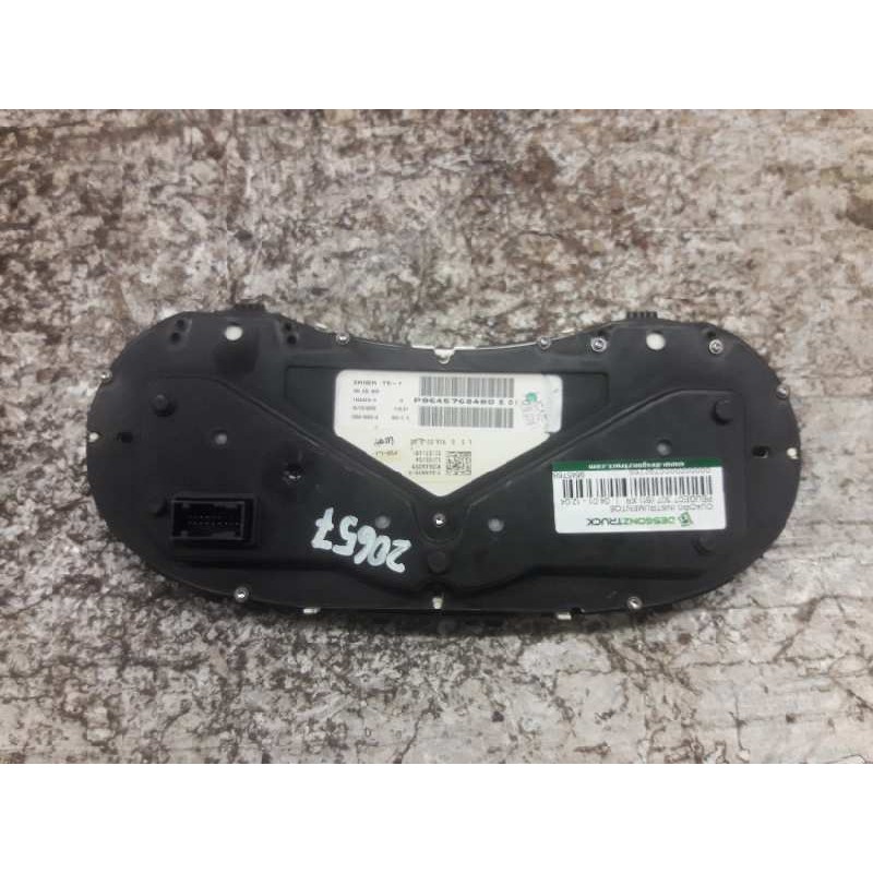 Recambio de cuadro instrumentos para peugeot 307 (s1) xr referencia OEM IAM 9645768480E 216698150 HS56160598 - Azul 2