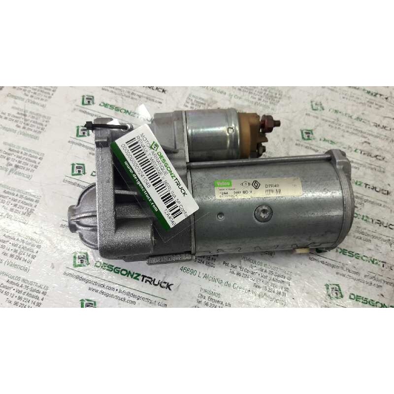 Recambio de motor arranque para renault megane ii berlina 5p confort expression referencia OEM IAM 12A40491BOV 11 DIENTES 