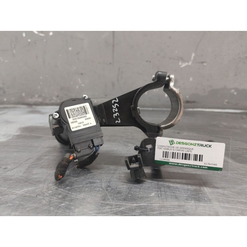 Recambio de conmutador de arranque para fiat doblo ii cargo (263) furgón sx referencia OEM IAM 51760548 0B365 00608 - Blanco 2