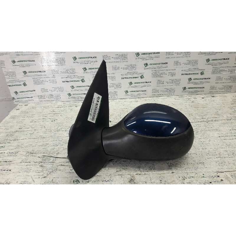 Recambio de retrovisor izquierdo para peugeot 206 berlina xt referencia OEM IAM  ELECTRICO TAPA AZUL OSCURA - Azul 3