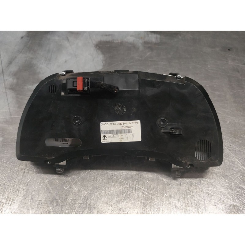 Recambio de cuadro instrumentos para fiat doblo ii cargo (263) furgón sx referencia OEM IAM 0520326830 - Blanco 2