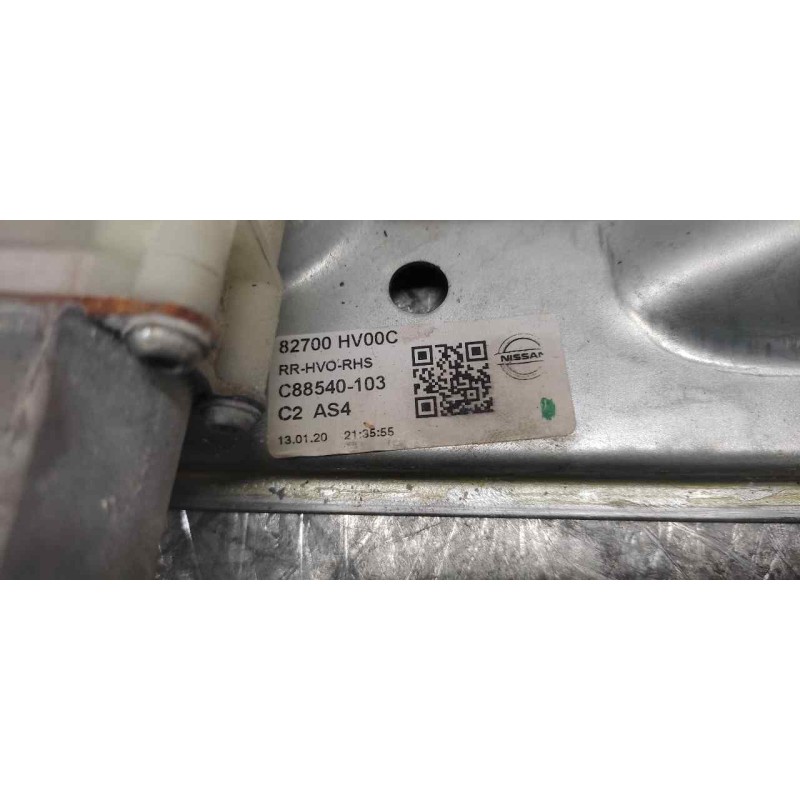 Recambio de elevalunas trasero derecho para nissan qashqai (j11) acenta referencia OEM IAM 82700HV00C 6 PINS - Blanco 2