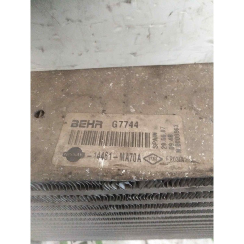 Recambio de intercooler para nissan trucks atleon tk 3.56 referencia OEM IAM 14461MA70A - Amarillo 2