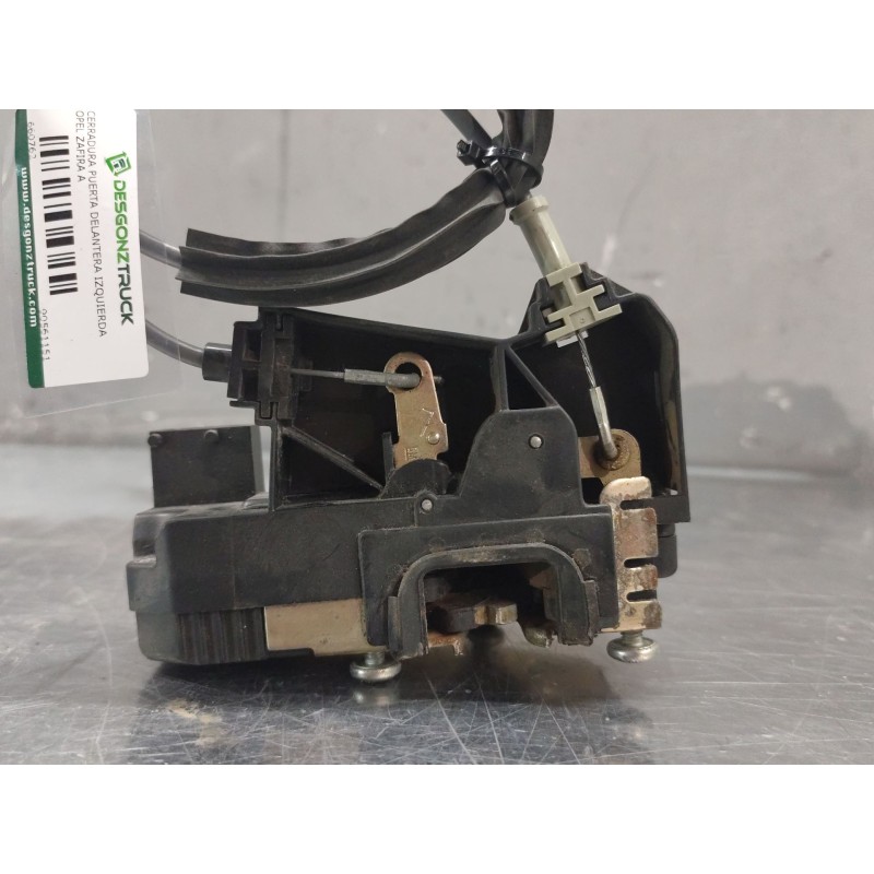 Recambio de cerradura puerta delantera izquierda para opel zafira a 1.8 16v cat referencia OEM IAM 90561151 - Gris 2