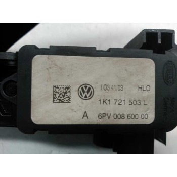 Recambio de potenciometro pedal para audi a3 (8p) 1.9 tdi ambiente referencia OEM IAM 1K1721503L  