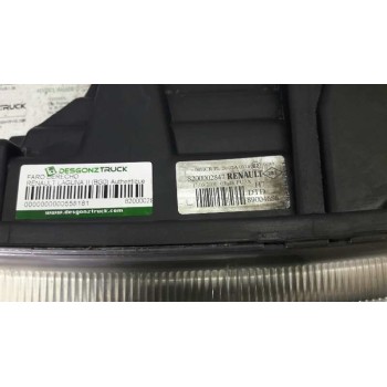Recambio de faro derecho para renault laguna ii (bg0) authentique referencia OEM IAM 8200002847  