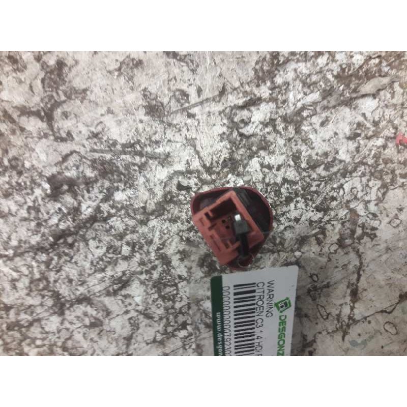 Recambio de warning para citroën c3 1.4 hdi premier referencia OEM IAM 96405776KR 4 PINS - Gris 2