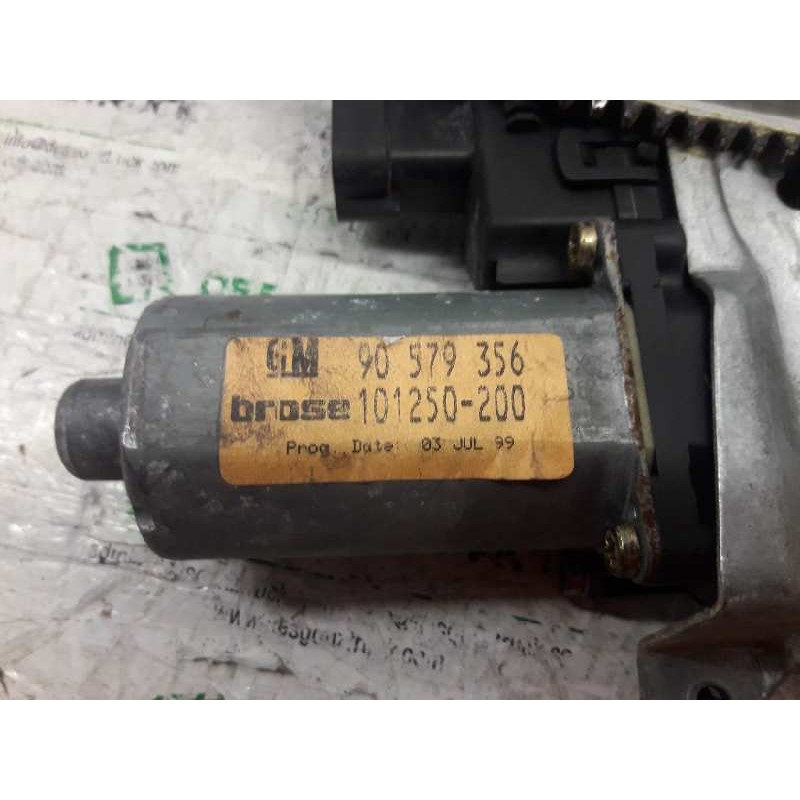 Recambio de elevalunas delantero derecho para opel zafira a 1.8 16v cat referencia OEM IAM 90579356 - Gris 2