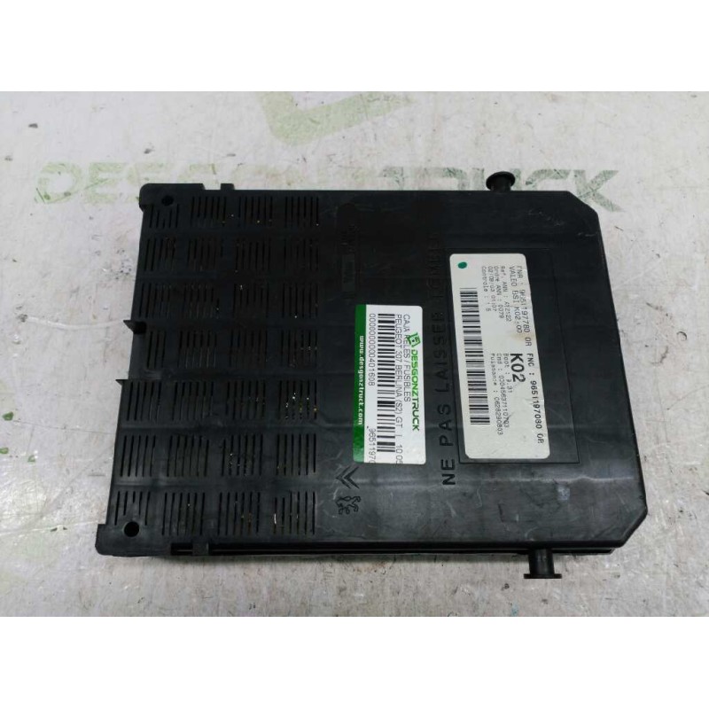 Recambio de caja reles / fusibles para peugeot 307 berlina (s2) gt referencia OEM IAM 9651197080 BSI 2