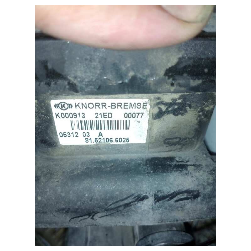 Recambio de valvula aire para man tg - a 18.480 fg / bb (e3/e4) xlx referencia OEM IAM 81521066025 K000913 VALVULA EBS - Blanco 2