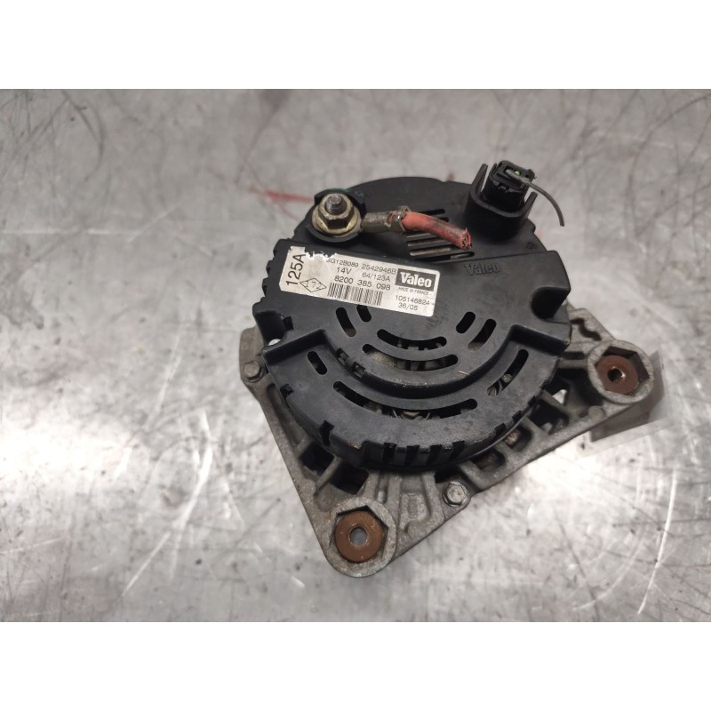 Recambio de alternador para renault kangoo (f/kc0) authentique referencia OEM IAM 8200385098  14V 64/123A - Blanco 2
