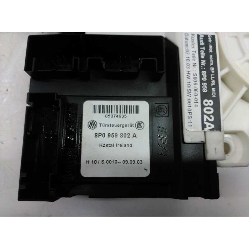 Recambio de motor elevalunas delantero derecho para audi a3 (8p) 1.9 tdi ambiente referencia OEM IAM - Azul 4