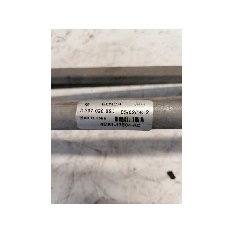 Recambio de motor limpia delantero para ford focus lim. (cb4) titanium referencia OEM IAM 0390241731 4M5117508AA 4 PINS - Blanco 2